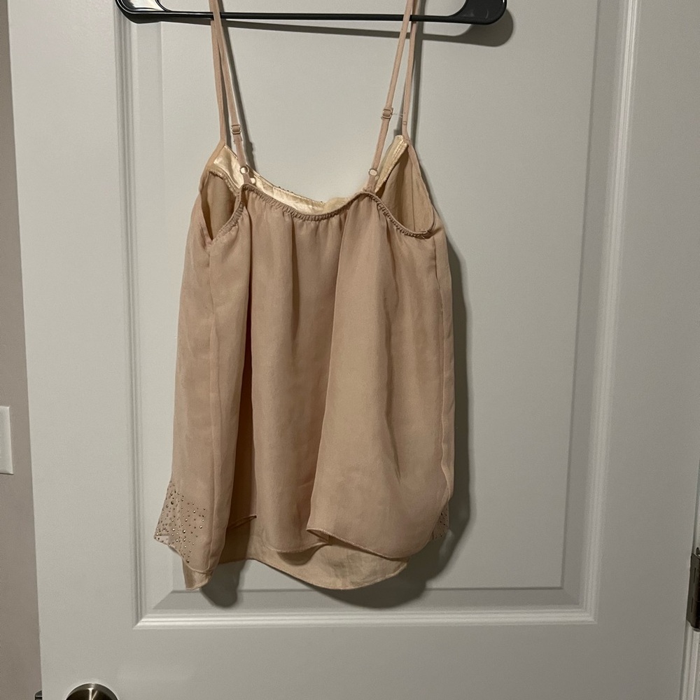 cream tank